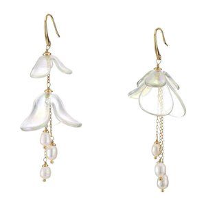 kate spade | Painted Petal Statement Earrings